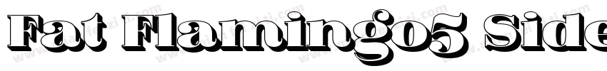 Fat Flamingo5 Side字体转换
